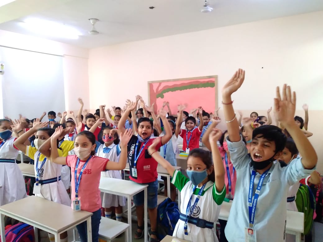 Best School in Indirapuram celebrated World’s Laughter Day